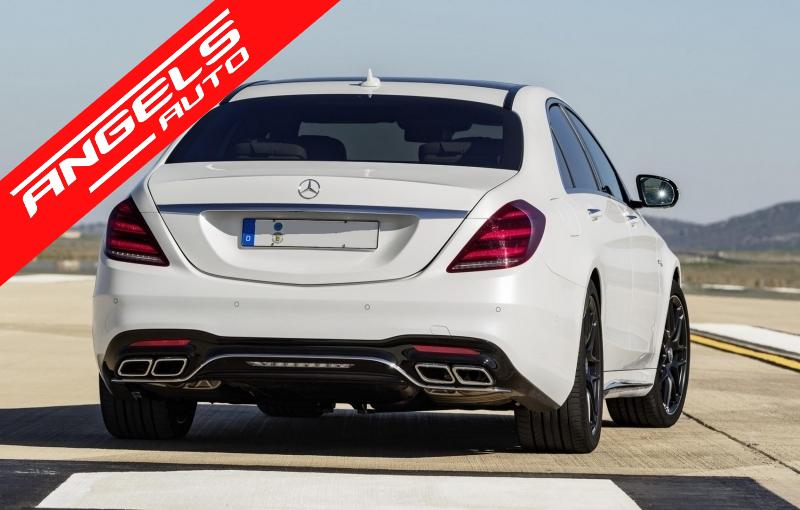 Pachet AMG compatibil cu Mercedes S-Class W222 Facelift (2017-Up) Kit S63 AMG - imagine 8