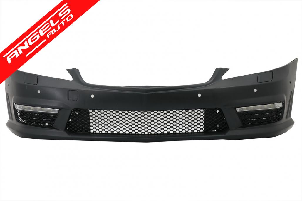 Pachet AMG compatibil cu Mercedes S-Class W221 (2005-2011) Kit AMG Grila si Tobe - imagine 2