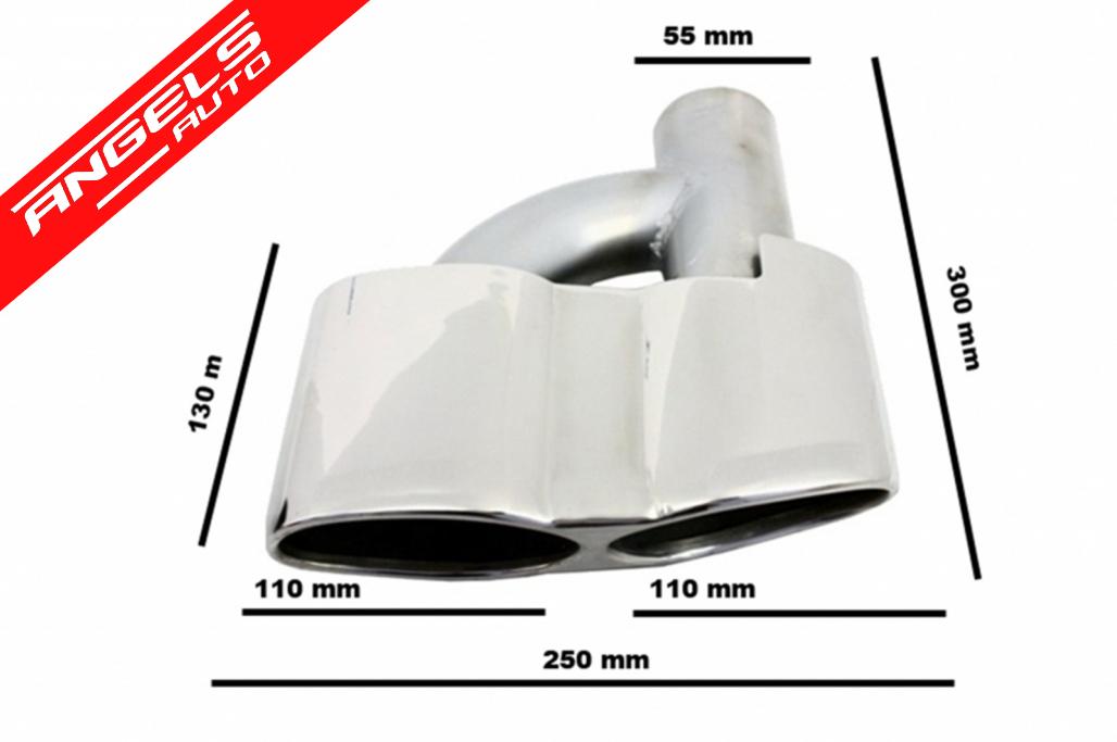 Pachet AMG compatibil cu Mercedes S-Class W221 (2005-2011) Kit AMG Grila si Tobe - imagine 7