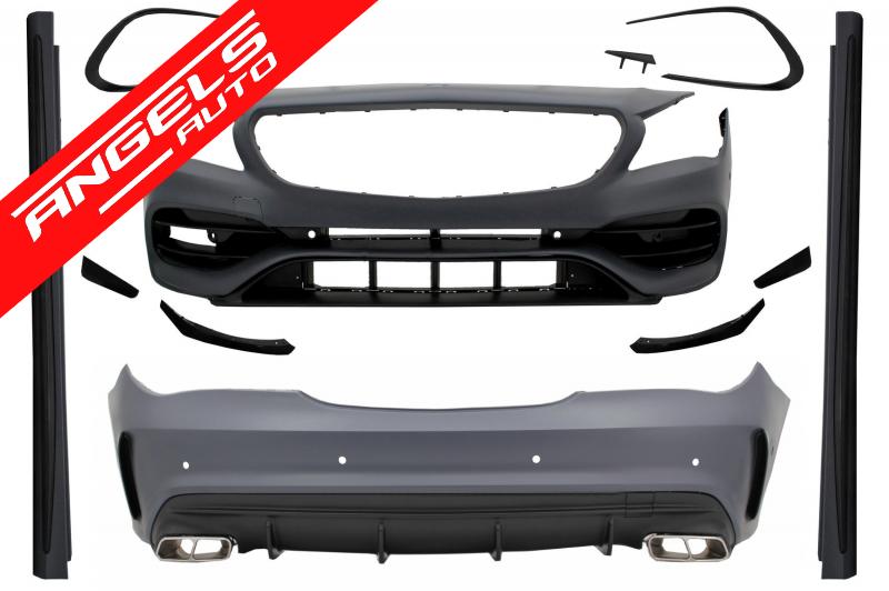 Pachet AMG compatibil cu Mercedes W117 CLA (2013-2018) kit Facelift CLA45 Design