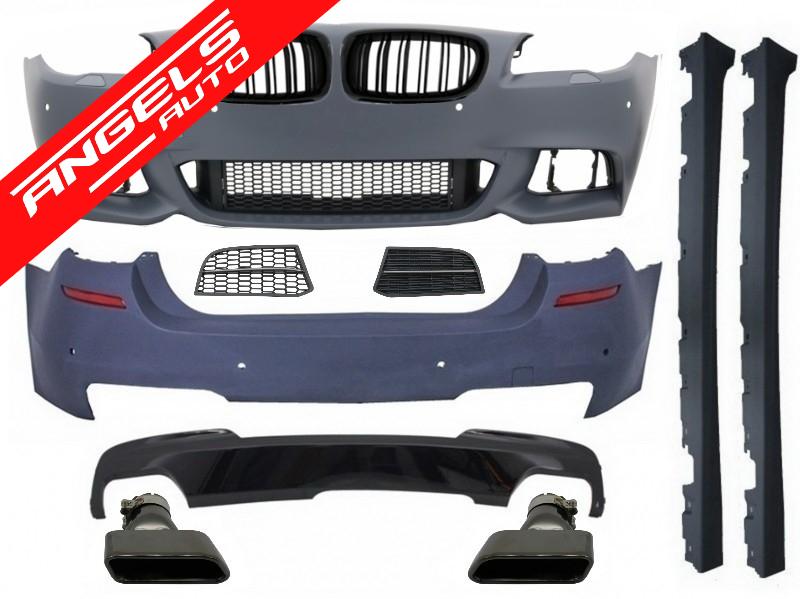 Pachet Complet compatibil cu BMW Seria 5 F10 (2010-2017) Kit 550i Brilliant Black