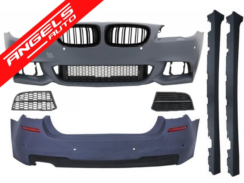 Pachet M compatibil cu BMW Seria 5 F10 (2010-2017) Kit 550i Brilliant Black Edition