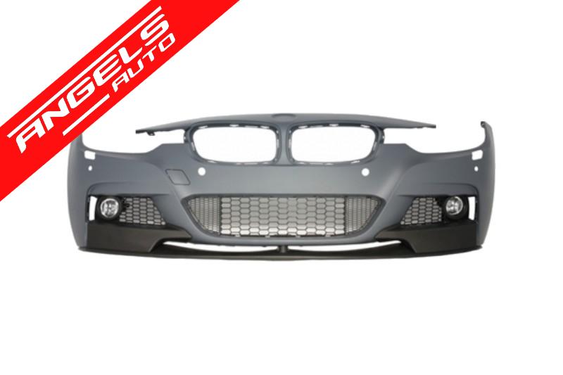 Pachet M compatibil cu BMW Seria 3 F30 2011-up M-Performance cu Tipsuri - imagine 2