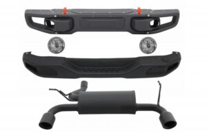 Pachet compatibil cu Jeep Wrangler Rubicon JK (07-17) 10th Anniversary cu Evacuare