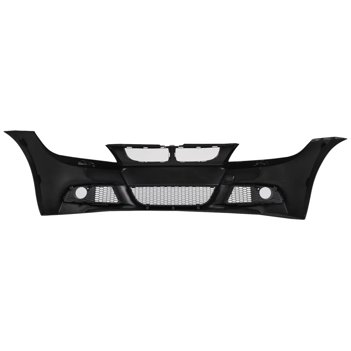 Pachet M compatibil cu BMW Seria 3 E90 (2004-2008) Kit M-Technik cu Grile M Negru - imagine 5