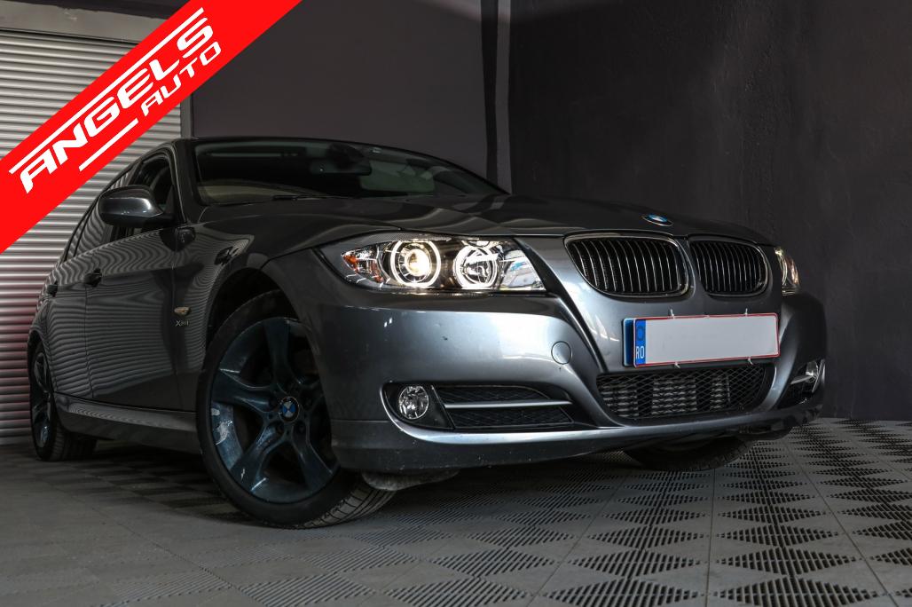 Bara Fata compatibila cu BMW M3 Design Seria 3 E90 (2004-2008) si Faruri Angel Eyes LED - imagine 7