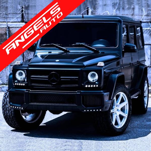 Prelungire Bara Fata LED compatibila cu Mercedes G-Class W463 (1989-2017) Negru - imagine 8