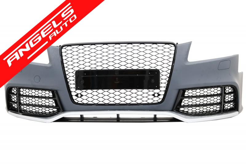 Bara Fata RS compatibila cu Audi A5 8T (2008-2011) RS5 cu Prelungire Carbon - imagine 2