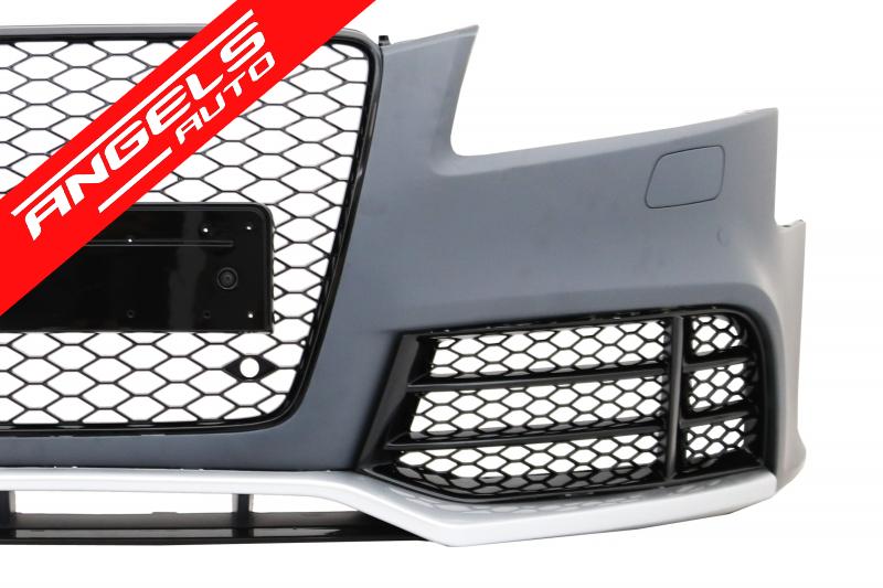 Bara Fata RS compatibila cu Audi A5 8T (2008-2011) RS5 cu Prelungire Carbon - imagine 3