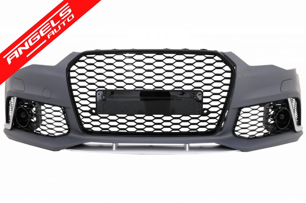 Bara Fata compatibila cu Audi A6 C7 4G RS6 Design Facelift (2015-2018) Cu Grile