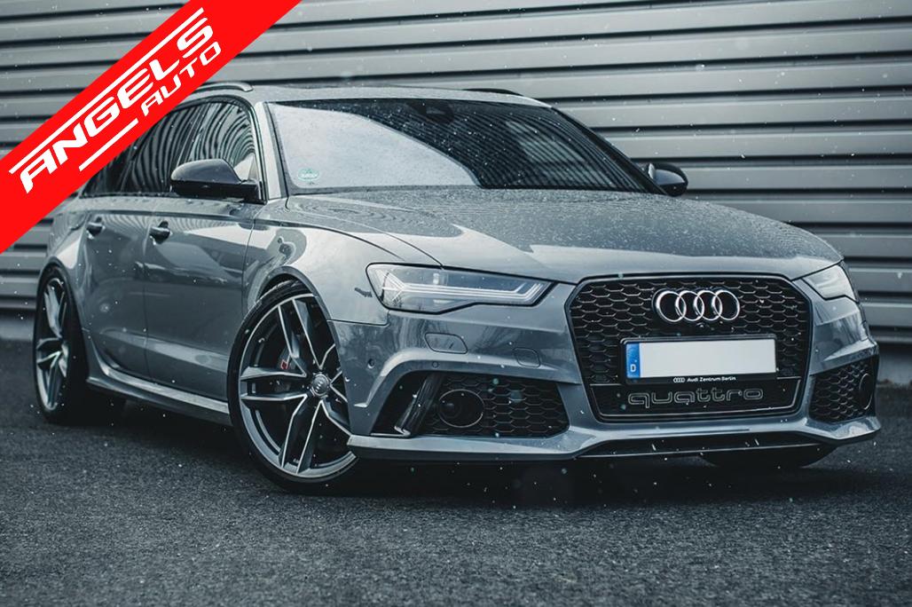 Bara Fata compatibila cu Audi A6 C7 4G RS6 Design Facelift (2015-2018) Cu Grile - imagine 5