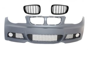 Bara Fata M compatibila cu BMW Seria 1 E81 E87 (09-up) M-Technik cu Grile Negru M