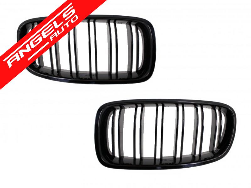 Bara Fata cu Grile Duble compatibile cu BMW Seria 3 F30 (2011-2018) M3 Sport EVO - imagine 4
