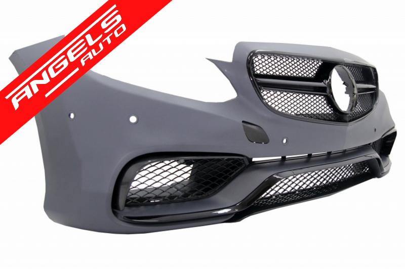 Bara Fata AMG compatibila cu Mercedes E-Class W212 Facelift (2013-2016) E63 Negru - imagine 2