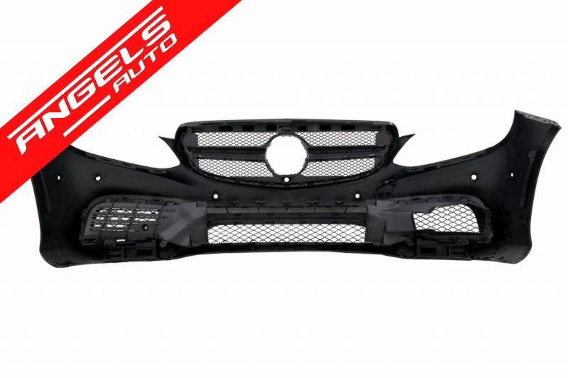 Bara Fata AMG compatibila cu Mercedes E-Class W212 Facelift (2013-2016) E63 Negru - imagine 4
