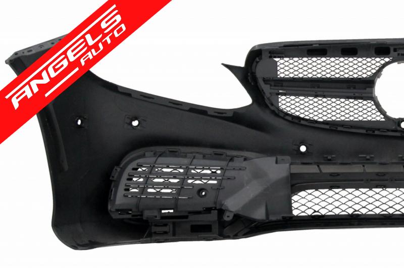 Bara Fata AMG compatibila cu Mercedes E-Class W212 Facelift (2013-2016) E63 Negru - imagine 5