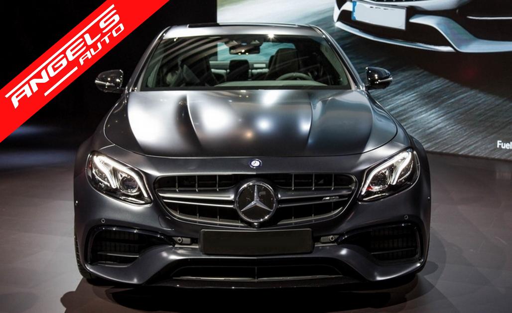 Bara Fata compatibila cu Mercedes E-Class W213 S213 C238 A238(2016-2019) E63 Look Black - imagine 5