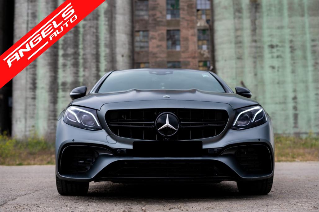 Bara Fata compatibila cu Mercedes E-Class W213 S213 C238 A238(2016-2019) E63 Look Black - imagine 6