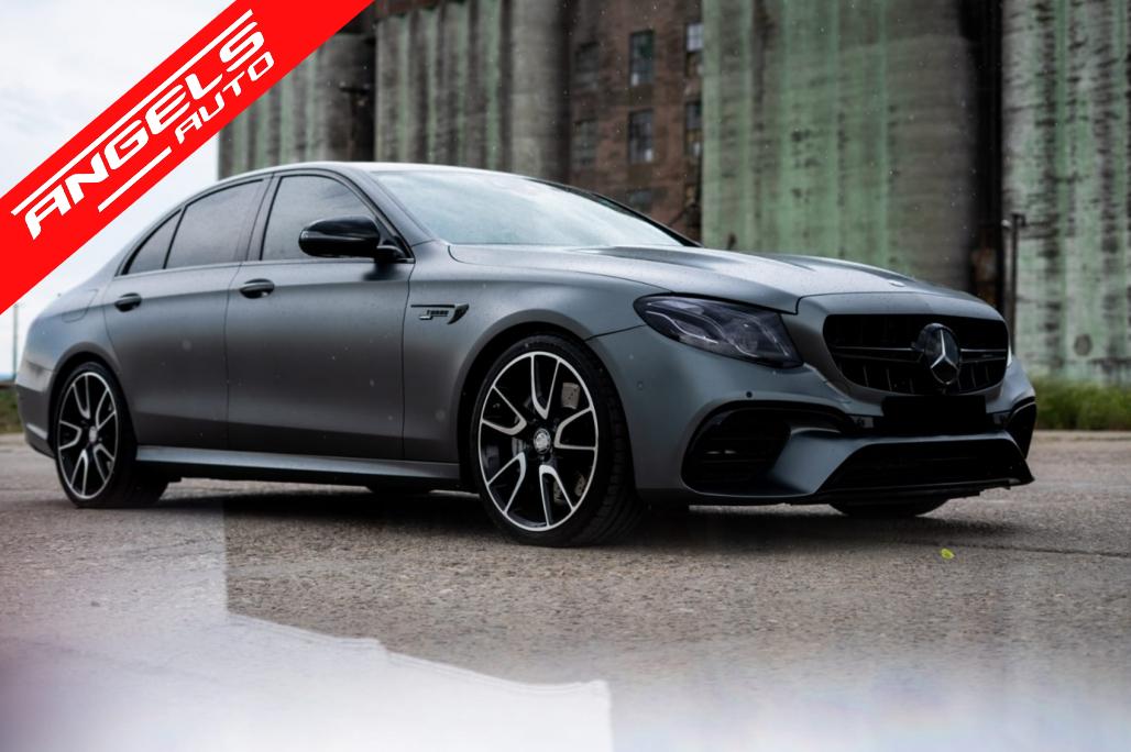 Bara Fata compatibila cu Mercedes E-Class W213 S213 C238 A238(2016-2019) E63 Look Black - imagine 7