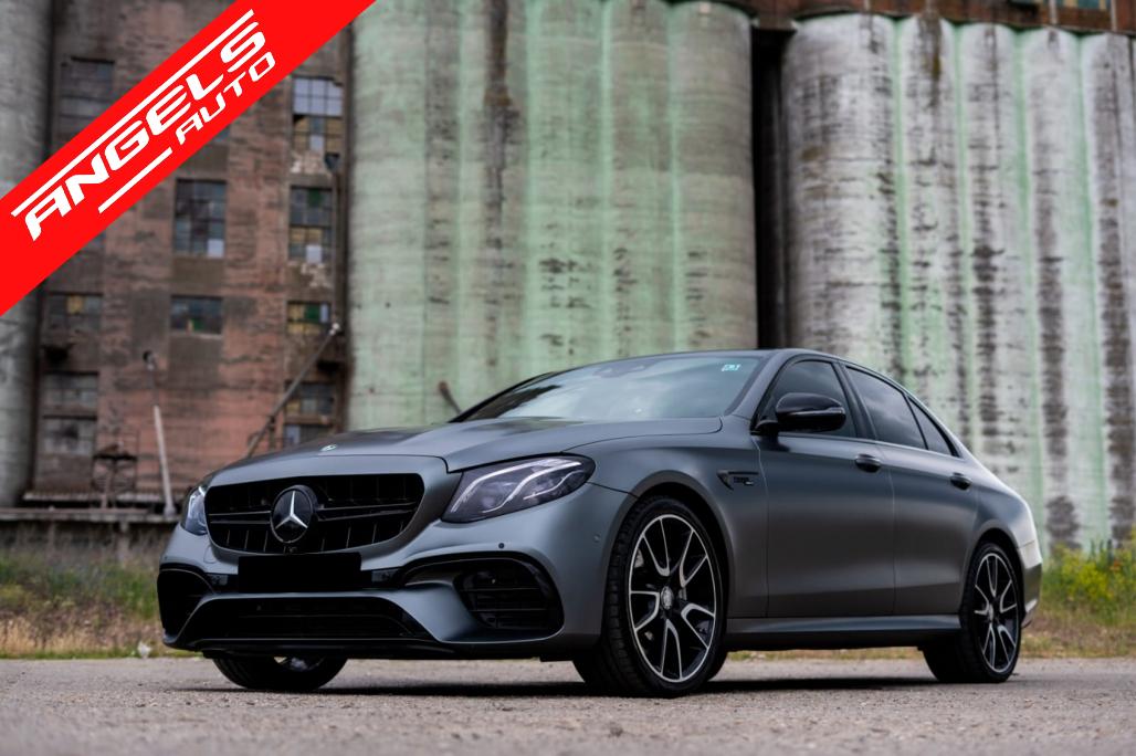 Bara Fata compatibila cu Mercedes E-Class W213 S213 C238 A238(2016-2019) E63 Look Black - imagine 8