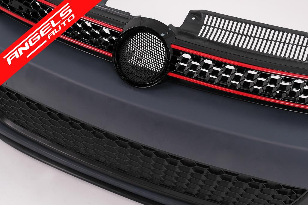 Bara Fata cu Faruri LED U Design Semnal Dinamic compatibile cu VW Golf VI 6 (2008-2013) GTI Look - imagine 4