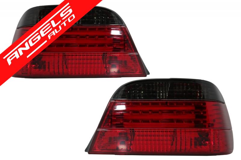 Stopuri LED compatibile cu BMW Seria 7 E38 (06.1994-07.2001) Rosu/Fumuriu - imagine 7