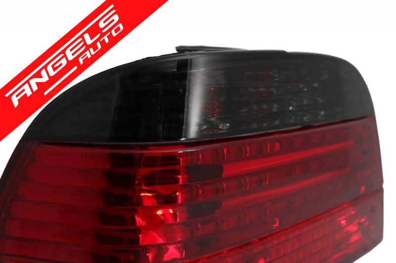 Stopuri LED compatibile cu BMW Seria 7 E38 (06.1994-07.2001) Rosu/Fumuriu - imagine 6