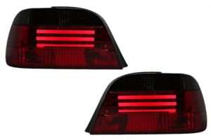 Stopuri LED compatibile cu BMW Seria 7 E38 (06.1994-07.2001) Rosu/Fumuriu
