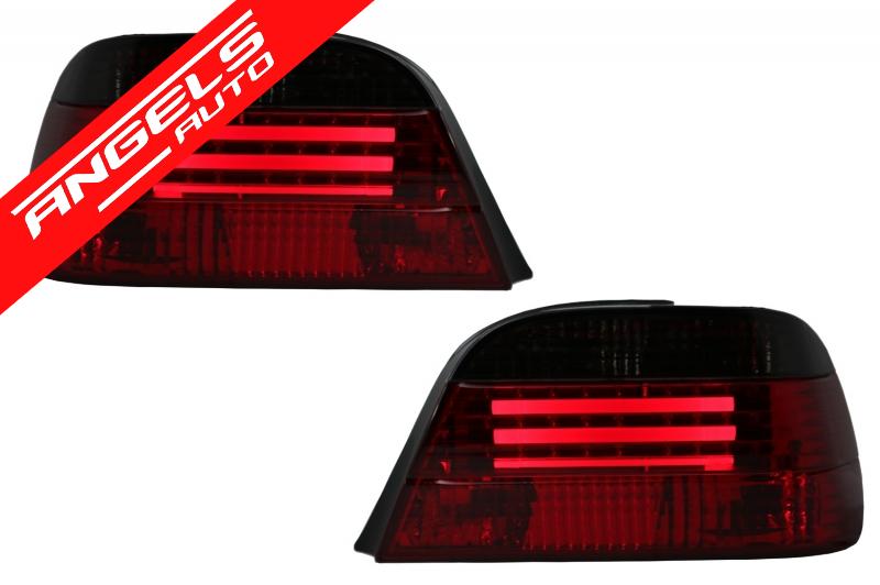 Stopuri LED compatibile cu BMW Seria 7 E38 (06.1994-07.2001) Rosu/Fumuriu