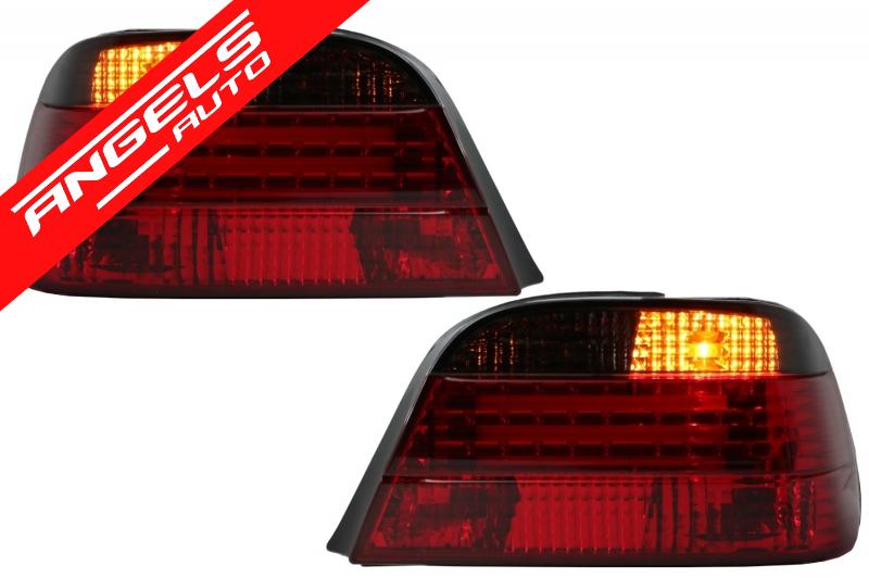 Stopuri LED compatibile cu BMW Seria 7 E38 (06.1994-07.2001) Rosu/Fumuriu - imagine 3