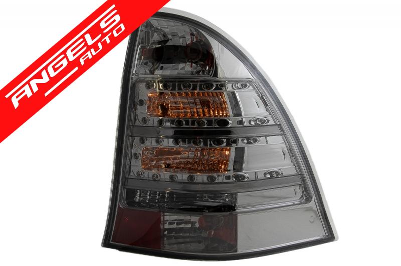 Stopuri LED compatibile cu Mercedes C-Class S203 Station Wagon (2001-2007) Fumuriu - imagine 3