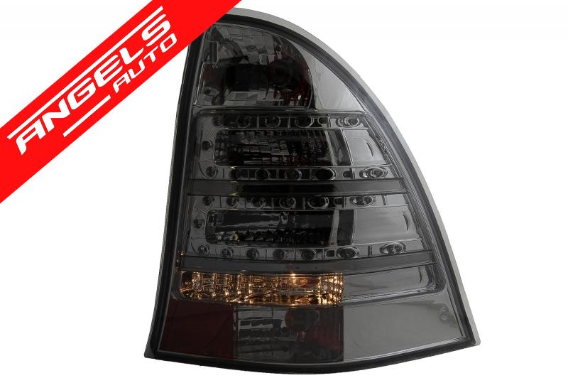 Stopuri LED compatibile cu Mercedes C-Class S203 Station Wagon (2001-2007) Fumuriu - imagine 5