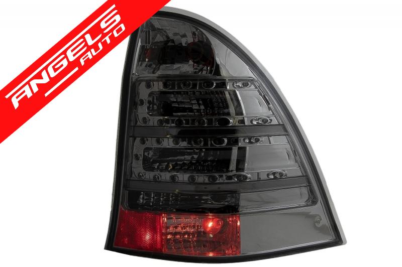 Stopuri LED compatibile cu Mercedes C-Class S203 Station Wagon (2001-2007) Fumuriu - imagine 6
