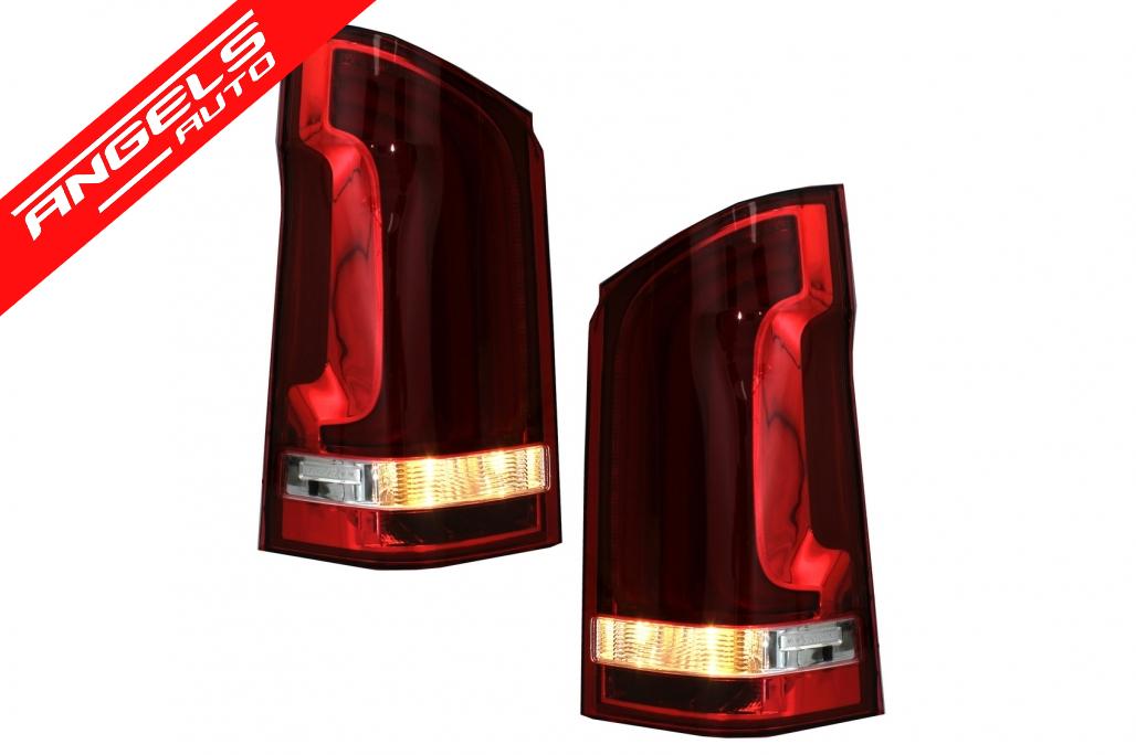 Stopuri LED compatibile cu Mercedes V-Class W447 (2014-2019) model cu o Usa Spate - imagine 6