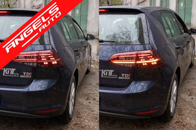 Stopuri LED compatibile cu VW Golf 7 & Golf 7.5 (2013-2019) Facelift G7.5 Look - imagine 6