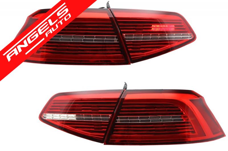 Stopuri LED compatibile cu VW Passat B8 3G (2015-2019) Sedan Matrix cu semnal dinamic - imagine 3