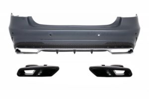Bara Spate AMG compatibila cu E-Class Facelift 13+ E63 A-Design cu Tipsuri
