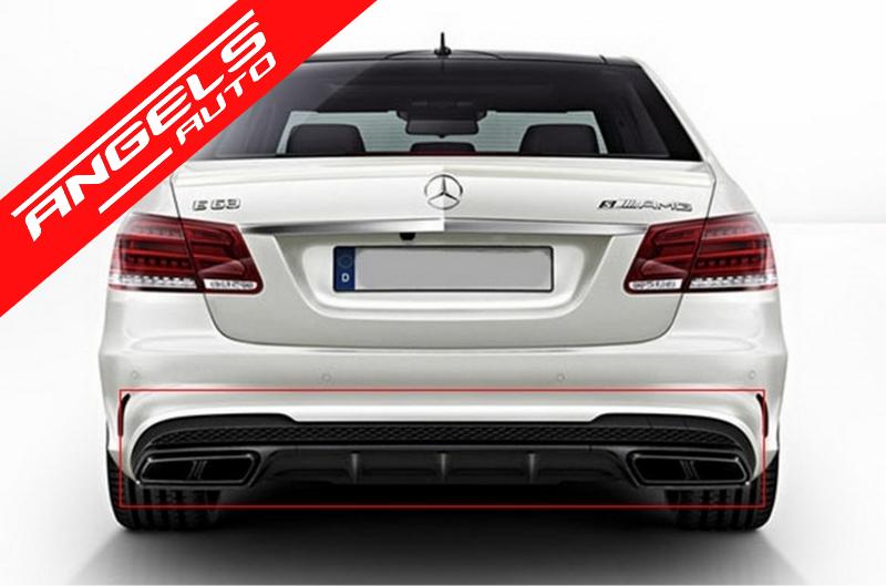 Bara Spate AMG compatibila cu E-Class Facelift 13+ E63 A-Design cu Tipsuri - imagine 7