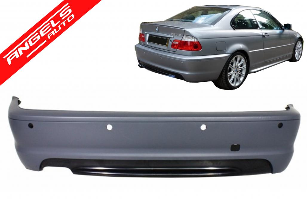 Bara Spate M compatibila cu BMW Seria 3 E46 Coupe Cabrio (1998-2004) 2D M-Technik II Design - imagine 4