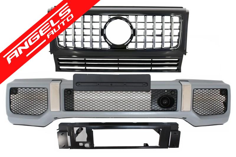 Bara Fata AMG compatibila cu Mercedes G-Class W463 (1989-2017) Cu Grila GT-R