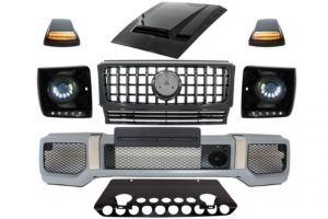 Pachet AMG compatibil cu Complet G-Class W463 2005-2012 KIT G65 Panamericana Faruri