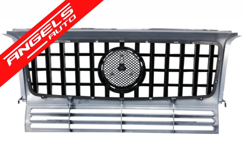 Bara Fata AMG cu Grila compatibila cu Mercedes G-Class W463 (1989-2017) G65 - imagine 6
