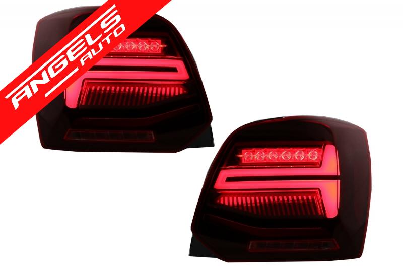 Stopuri Full LED compatibile cu VW POLO 6R 6C 61 (2011-2017) Semnal Dinamic - imagine 3