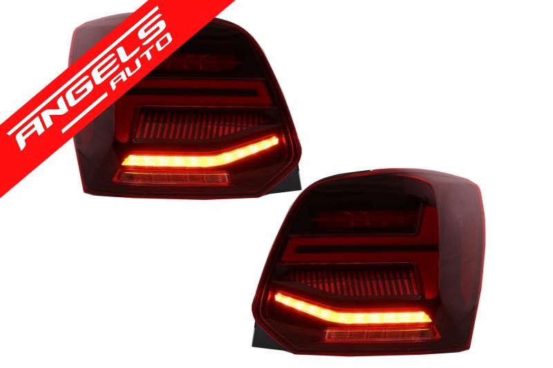 Stopuri Full LED compatibile cu VW POLO 6R 6C 61 (2011-2017) Semnal Dinamic