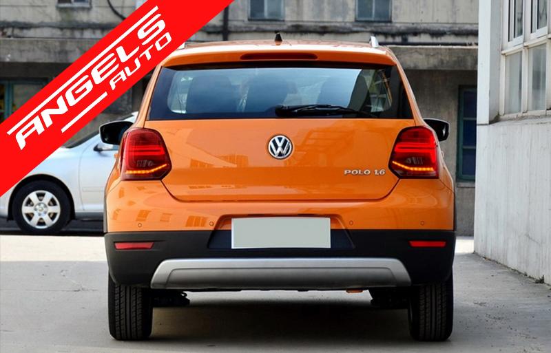 Stopuri Full LED compatibile cu VW POLO 6R 6C 61 (2011-2017) Semnal Dinamic - imagine 6