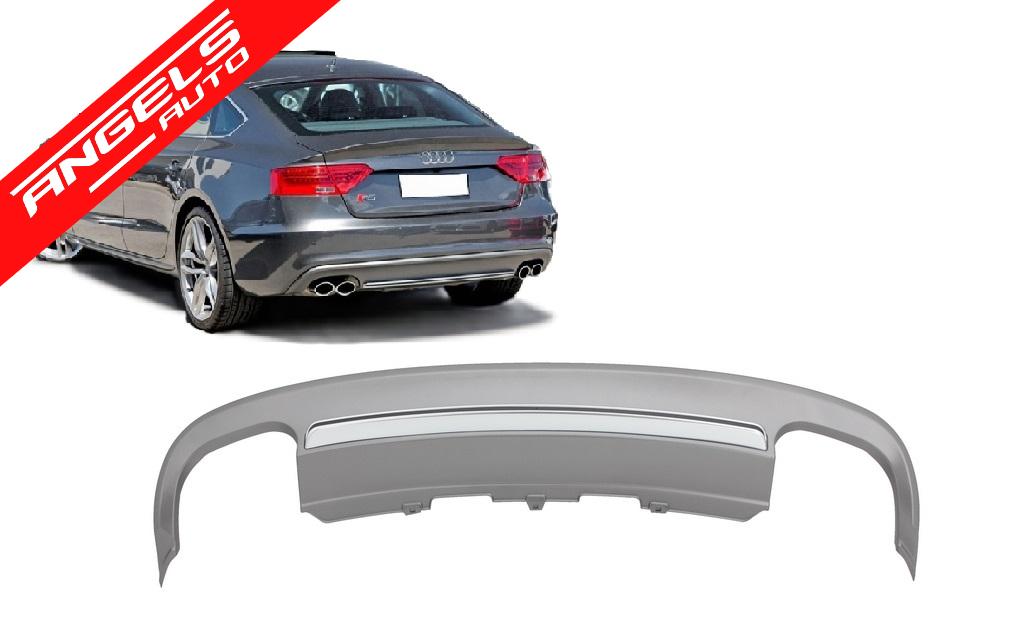 Difuzor Bara Spate compatibil cu Audi A5 8T Coupe (2012-2015) S5 Design - imagine 8