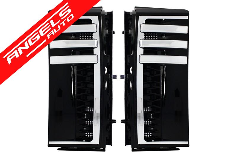 Grila Grile compatibila cu Range Rover Vogue (2002-2006) Negru/Argintiu Autobiography - imagine 4