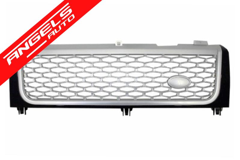 Grila Grile compatibila cu Range Rover Vogue (2002-2006) Negru Gri Autobiography - imagine 2