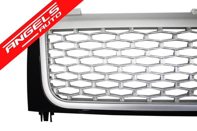 Grila Grile compatibila cu Range Rover Vogue (2002-2006) Negru Gri Autobiography - imagine 4