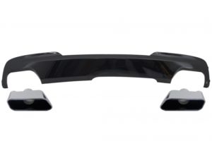 Difuzor Bara Spate compatibil cu BMW F10 F11 Seria 5 (2011-2017) M-Technik 550i